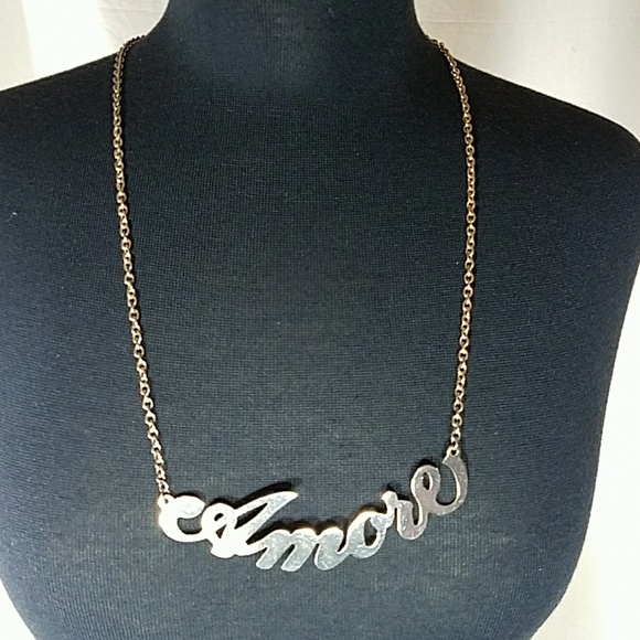 Amore Chain Necklace with Lobster Claw Clasp - Picture 2 of 4